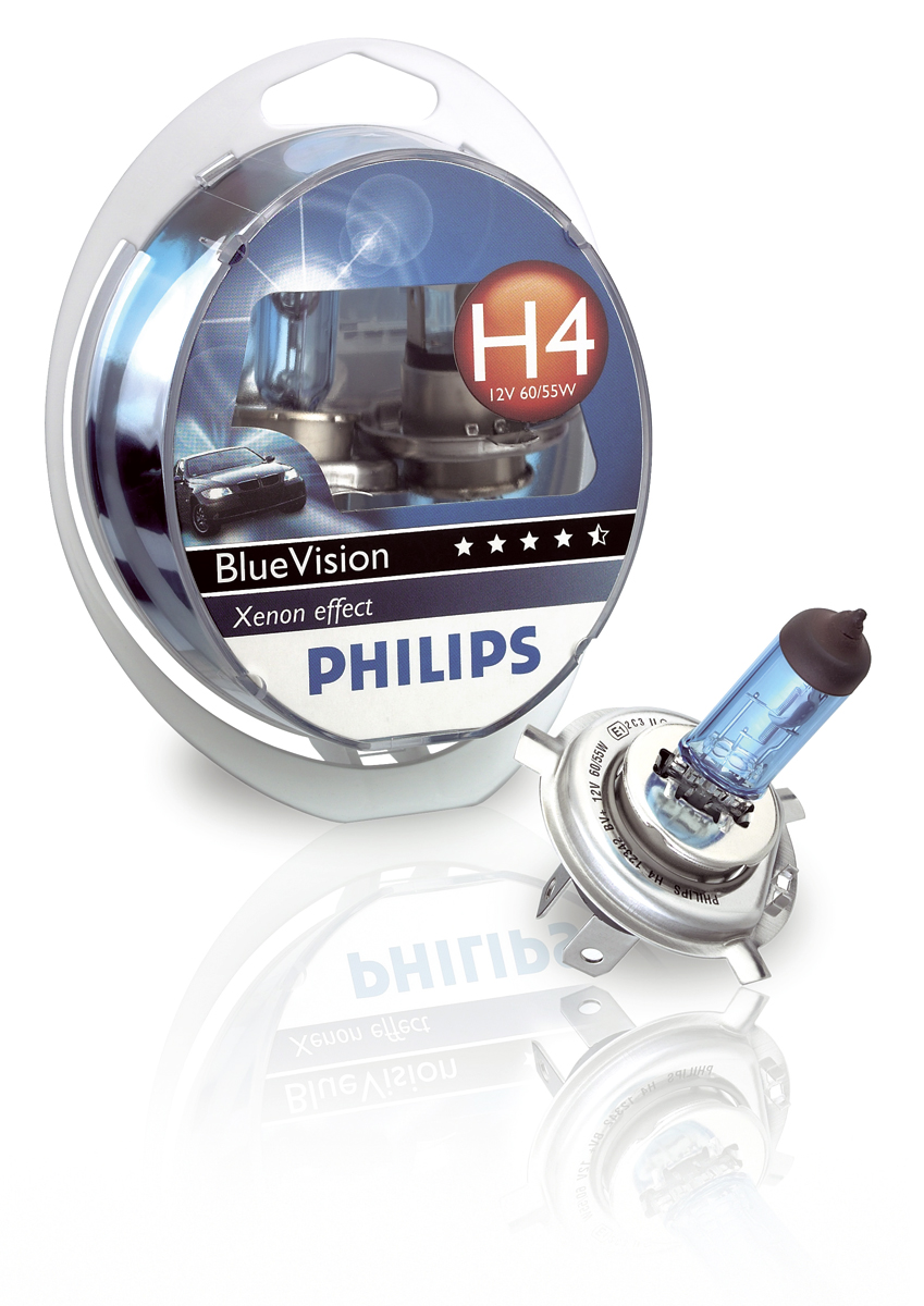 Philips BlueVision halogen lighting